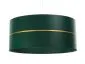 Lampa wisząca SIMPLY GLAMOUR 60 zielona w kształcie walca | MIRAT. w stylu  kolekcja
