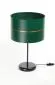 Lampa stołowa SIMPLY GLAMOUR zielona do sypialni nocna | MIRAT.