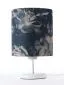 Lampa stołowa MIST-C-W granatowa/grafitowa na metalowej podstawie | MIRAT. w stylu  kolekcja