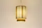 Lampa wisząca DUO LAMI LINE 25 kremowa/brązowa prążkowana I sklep meblowy MIRAT.