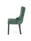 Krzesło tapicerowane ALDA zielone pikowane I sklep meblowy MIRAT. styl GLAMOUR