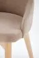Krzesło MALAGA beżowe obracane o 180° I sklep meblowy MIRAT. styl SKANDYNAWSKI