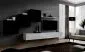 biała czarna meblościanka wisząca do salonu SWITCH X