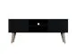 Szafka RTV TORONTO 120 czarna w stylu skandynawskim I sklep meblowy MIRAT. styl SKANDYNAWSKI