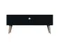 Szafka RTV TORONTO 120 czarna w stylu skandynawskim I sklep meblowy MIRAT. styl SKANDYNAWSKI