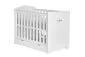 Łóżeczko dziecięce MARSYLIA 120x60 białe z wyjmowanymi szczebelkami | MIRAT.  kolekcja MARSYLIA