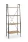 Drewniano metalowy regał ze wspornikami Narvik Reg2 Halmar