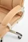 Fotel biurowy DESMOND beżowy z kauczokowymi kółkami | MIRAT. w stylu  kolekcja