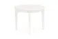 Biały stół SORBUS 100(200)x100 okrągły | MIRAT. w stylu  kolekcja SORBUS