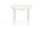 Biały stół SORBUS 100(200)x100 okrągły | MIRAT. w stylu  kolekcja SORBUS