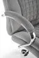 Fotel biurowy KING 2 VELVET szary obrotowy I sklep meblowy MIRAT.