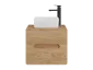 Szafka pod umywalkę nablatową ARUBA 828 60 cm dąb craft wisząca I sklep meblowy MIRAT. styl SKANDYNAWSKI