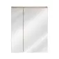 Szafka łazienkowa CAPRI 60 cm dąb z lustrem wisząca | MIRAT.  kolekcja CAPRI