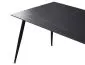 Duży stół ceramiczny Rion 160x90 cm czarny marmur | MIRAT styl LOFT