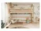 Łóżko piętrowe domek TOBI 1 200x90 sosna lakier z szufladami I sklep meblowy MIRAT. styl SKANDYNAWSKI kolekcja TOBI