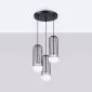 Lampa wisząca BRINA 3P czarna | sklep MIRAT  kolekcja brina