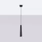 Lampa wisząca PRYSM 1 czarna | sklep MIRAT  kolekcja prysm