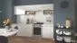 Biały połysk zestaw mebli kuchennych VIOLA 260