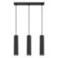 Lampa wisząca KARBON 3L czarny | sklep MIRAT kolekcja karbon