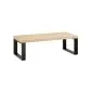 Szafka pod umywalkę nablatową EVE 95x35 cm czarny/dąb wisząca I sklep meblowy MIRAT. styl LOFT