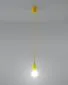 Lampa wisząca DIEGO 1 żółta | sklep MIRAT  kolekcja diego