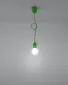 Lampa wisząca DIEGO 1 zielony | sklep MIRAT  kolekcja diego