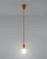Lampa wisząca DIEGO 1 pomarańczowy | sklep MIRAT  kolekcja diego