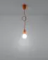 Lampa wisząca DIEGO 1 pomarańczowy | sklep MIRAT  kolekcja diego