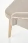 Krzesło TOLEDO 2 beżowe dąb miodowy tapicerowane | MIRAT. w stylu kolekcja TOLEDO