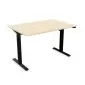 Biurko eCOMO 120x60cm akacja z regulacją wysokości elektryczne I sklep meblowy MIRAT.