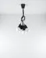 Lampa wisząca DIEGO 5 czarna | sklep MIRAT  kolekcja diego