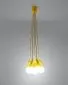 Lampa wisząca DIEGO 5 żółta | sklep MIRAT  kolekcja diego