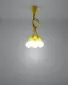 Lampa wisząca DIEGO 5 żółta | sklep MIRAT  kolekcja diego