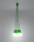 Lampa wisząca DIEGO 5 zielony | sklep MIRAT  kolekcja diego