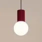 Lampa wisząca HALO 1 burgund | sklep MIRAT  kolekcja halo