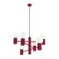 Żyrandol HALO 6 burgund | sklep MIRAT  kolekcja halo