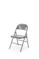 Krzesło metalowe K565 szare składane do ogrodu I sklep meblowy MIRAT. styl LOFT