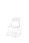 Krzesło metalowe K565 białe składane na balkon I sklep meblowy MIRAT.