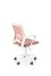 Fotel dziecięcy FRODO różowy/biały z podłokietnikami I sklep meblowy MIRAT.