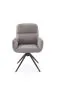 Krzesło tapicerowane K574 szare obracane 360° I sklep meblowy MIRAT.
