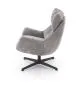 Fotel tapicerowany ORINOKO szary obracany do salonu I sklep meblowy MIRAT.