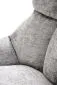Fotel tapicerowany ORINOKO szary obracany do salonu I sklep meblowy MIRAT.