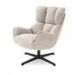 Fotel tapicerowany ORINOKO beżowy obracany I sklep meblowy MIRAT.