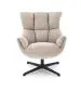 Fotel tapicerowany ORINOKO beżowy obracany I sklep meblowy MIRAT.