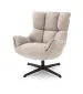 Fotel tapicerowany ORINOKO beżowy obracany I sklep meblowy MIRAT.