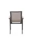 Krzesło ogrodowe FIERRO szare/czarne z siatki I sklep meblowy MIRAT.