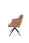 Krzesło tapicerowane K570 cynamonowe obracane 180° I sklep meblowy MIRAT.