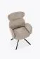 Krzesło tapicerowane K571 beżowe obracane z podłokietnikami I sklep meblowy MIRAT. styl LOFT