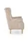Fotel uszak HERMES beżowy do salonu I sklep meblowy MIRAT.