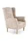 Fotel uszak HERMES beżowy do salonu I sklep meblowy MIRAT.